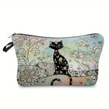 RETRO CAT CREATIVE COSMETIC BAG_CWAB2267