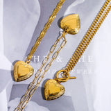 LOVE PHOTO BOX PENDANT CLAVICLE NECKLACE_CWMM5691