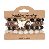 MULTI LAYER BUTTERFLY AND FLOWER BRACELET_CWAJE2230
