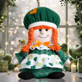ST PATRICKS DAY PARTY APRON SUIT RUDOLPH DOLL_CWMM3448