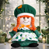 ST PATRICKS DAY PARTY APRON SUIT RUDOLPH DOLL_CWMM3448