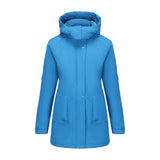 Windproof And Warm Long Hiking Jacket