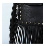 Cwab4543_Rivet Tassel Chain Shoulder Crossbody Bag