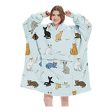 PULLOVER HOODIE BLANKET FOR OUTDOOR TV LOUNGING_CWAHA6526