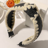 FASHION WOVEN DECORATIVE HAIR HOOP_CWAHA0228