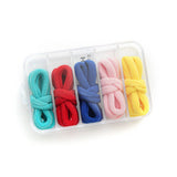 1BOX 25PCS ELASTIC HAIR TIES CANDY COLOR HAIRBANDA_CWAHA1109