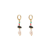 HIGH GRADE RETRO NATURAL PEARL EARRINGS FOR WOMEN_CWAJE3812