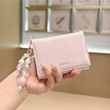 Trifold Short Wallet For Women With Card Slots_Cwab06208