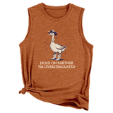 CUTE GRAPHIC TANK TOP FOR WOMEN LOOSE FIT_CWTTSL0421