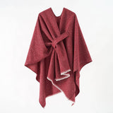SOLID COLOR DESIGN SPLIT CASHMERE COLOR SHAWL_CWMM2081