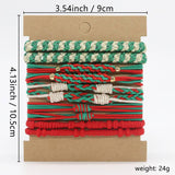 CHRISTMAS NEW CARD SET HAIR SCRUNCHIES_CWAHA2718