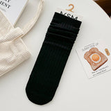 AUTUMN AND WINTER ALL MATCH MID CALF SOCKS_CWMS1066