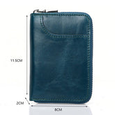 RETRO ZIPPER CREDIT CARD BAG WALLET_CWAB1339