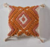 MULTI FLEECE PATTERNED COZY PILLOW COVER_CWMM0034