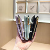 New Solid Color Heart Lace 2-Fold Wallet_Cwab06267