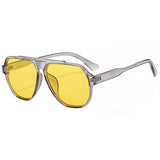 MODERN FLAT TOP OVERSIZED OCEAN LENS SUNGLASSES_CWASG1172