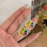 CUTE FRESH AND SWEET LEMON EARRINGS_CWAJE1635
