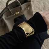 FASHIONABLE DESIGN OPEN SMOOTH BRACELET_CWMM3105