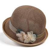 STYLISH AND ELEGANT FLOWER POT HAT_CWAH1502