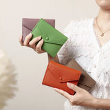 New Autumn Solid Envelope 3-Fold Wallet_Cwab06265