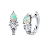 DROP SHAPED OPAL AND DIAMOND EARRINGS_CWAJE1754