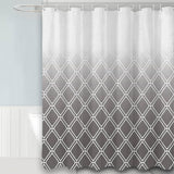 SIMPLE GEOMETRIC WATERPROOF SHOWER CURTAIN_CWMM1796
