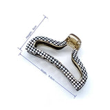 PINK GLITTER SHINE HAIR CLAW CLIP_CWAHA6372