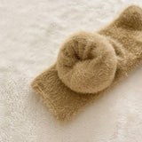 SOLID COLOR WARM THICK FLEECE SOCKS_CWMS0963