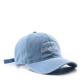 Vintage Baseball Cap, Embroidered Letter Desig Cwah1289