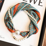 Skinny Silk Neck Scarf For Shirts_Cwasc03935