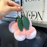 CUTE FUR LITTLE LYCHEE CAR KEYCHAIN BAG PENDANT_CWMM2521