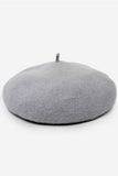 SOLID FUZZY BERET_CWAH0541