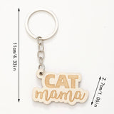 CREATIVE SMALL PENDANT PUZZLE WOODEN KEYCHAIN_CWMM0573
