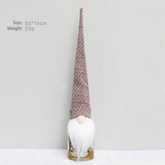 FACELESS DOLL SANTA WINE BOTTLE COVER BAG_CWAJE05396