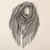 Wome Warm Triangle Scarfcashmere Knit_Cwasc2703