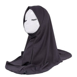 SOLID COLOR LOOSE PULLOVER ETHNIC HEADSCARF_CWASC2423