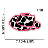 CARTOON COW CUTE EMBROIDERED PATCH_CWMM4064