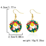 NEW CHRISTMAS BELL ASYMMETRICAL EARRINGS_CWAJE2388