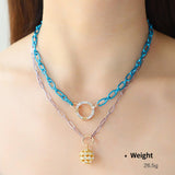 Womens Stylish And Elegant Stacking Necklace Set