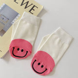 NEW HOT STAMPING SMILEY FACE SOCKS_CWMS0954
