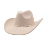 Unisex Cowboy Fedora Hat Ethnic Style_Cwah04434