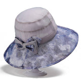 LIGHTWEIGHT SUN PROTECTION BUCKET HAT WITH BOW_CWAH1495