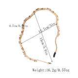 GENTLE WAVE RHINESTONE HEADBAND_CWAHA2244