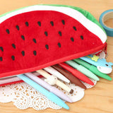 FRUIT WATERMELON SHAPED LARGE PENCIL CASE_CWMM1983