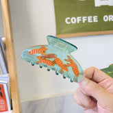 CLEAR ACETATE FISH HAIR CLAW CUTE INS STYLE CLIP_CWAHA0557