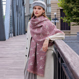 FASHION WARMTH PLAID PATTERN SHAWL SCARF_CWASC0179