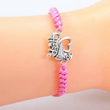 CHEER PATTERN HAND WOVEN BRACELET_CWAJE0723