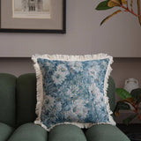 FLORAL PATTERNED COSY PILLOW COVER CASE_CWMM0019