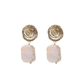 NEW HIGH END NATURAL PEARL EARRINGS FOR WOMEN_CWAJE3810