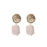 NEW HIGH END NATURAL PEARL EARRINGS FOR WOMEN_CWAJE3810